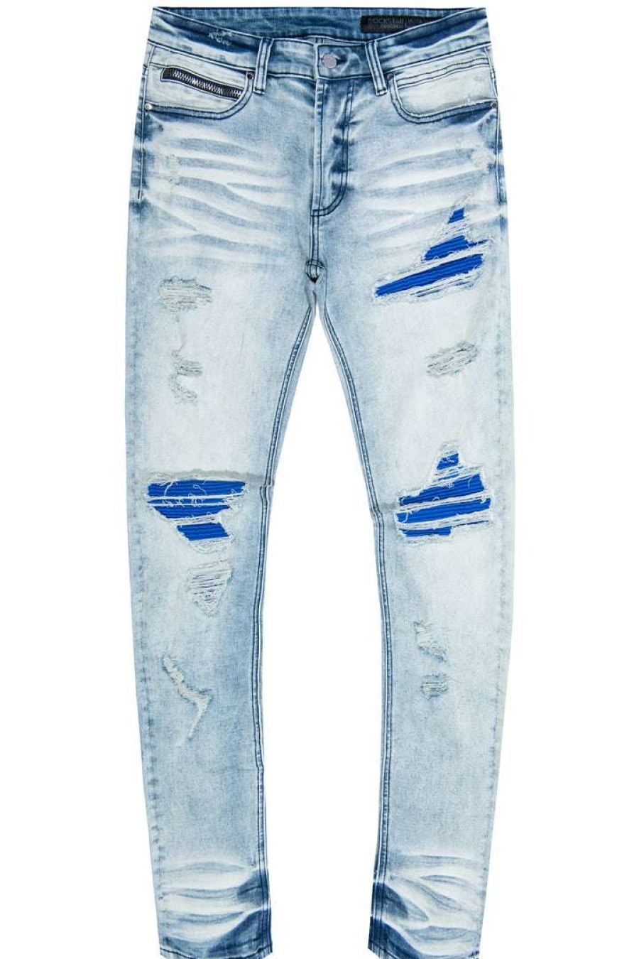 Mens * | Discount Mens Jeans Dannie Patch Jean / Blue