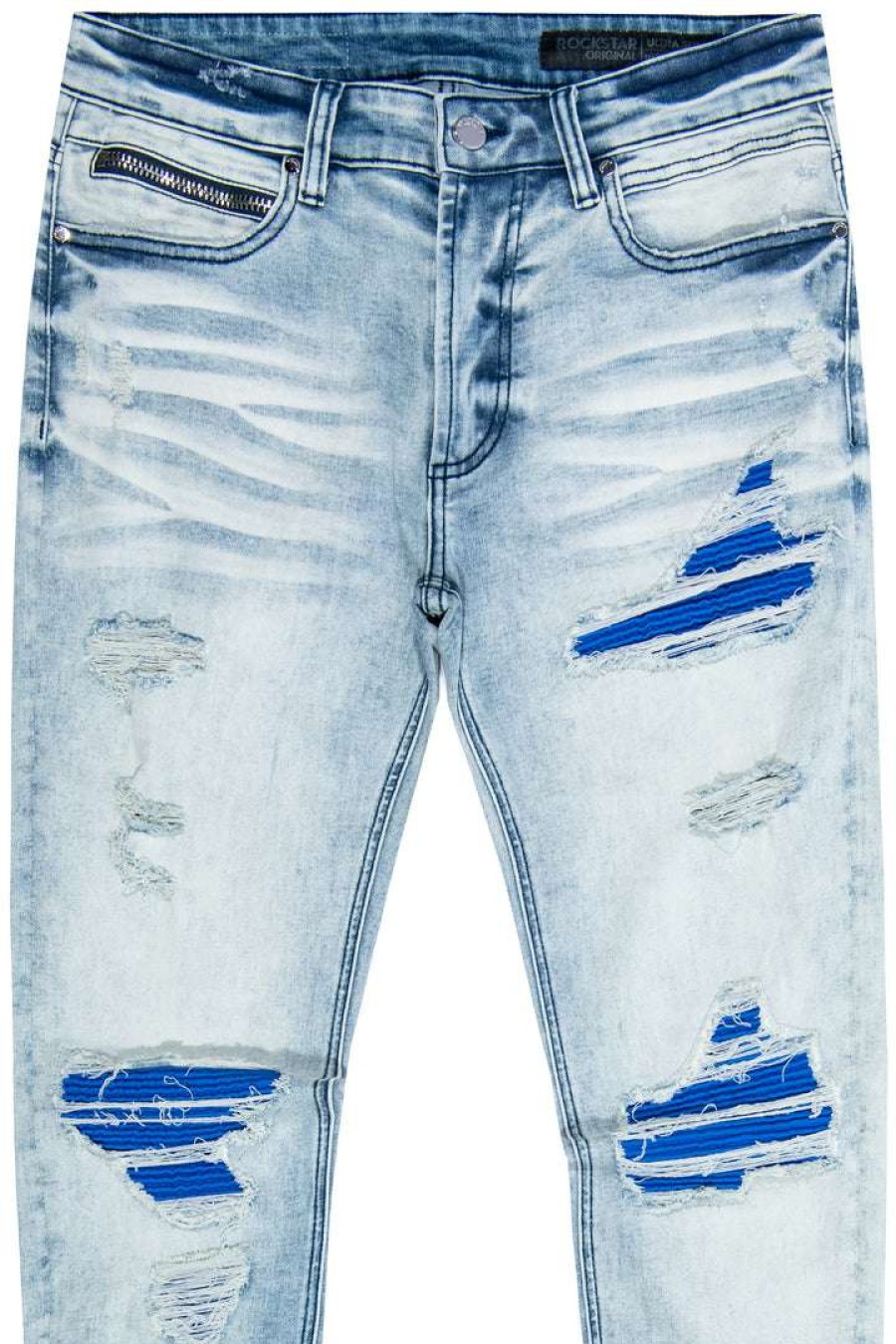 Mens * | Discount Mens Jeans Dannie Patch Jean / Blue