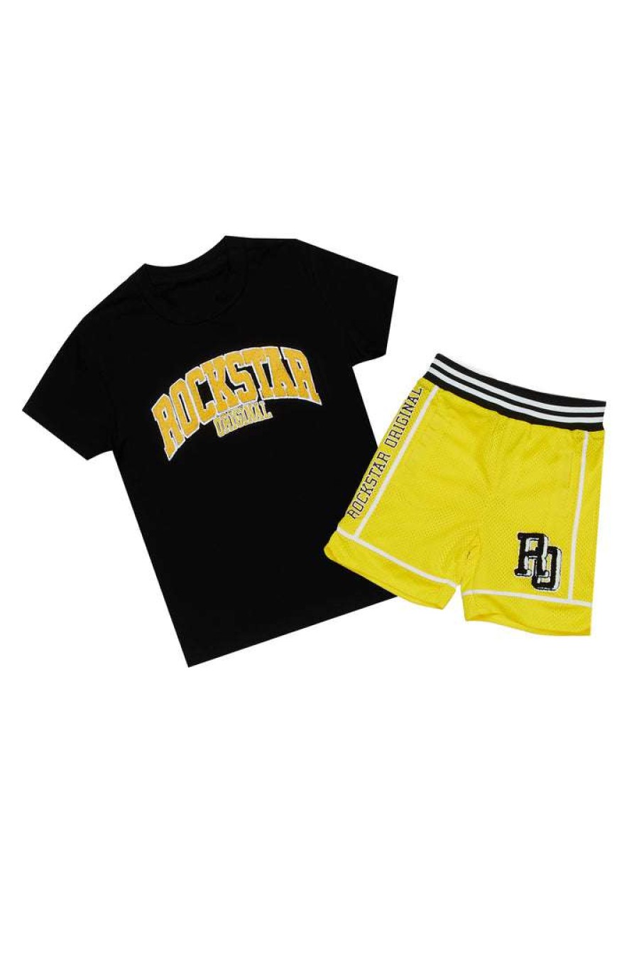 Kids * | Coupon Boys Short Sets New Arrivals Boys Reno Short Set Black