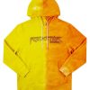 Mens * | Cheapest Mens Hoodies & Sweatshirts Straud Tie Dye Hoodie Tops Yellow