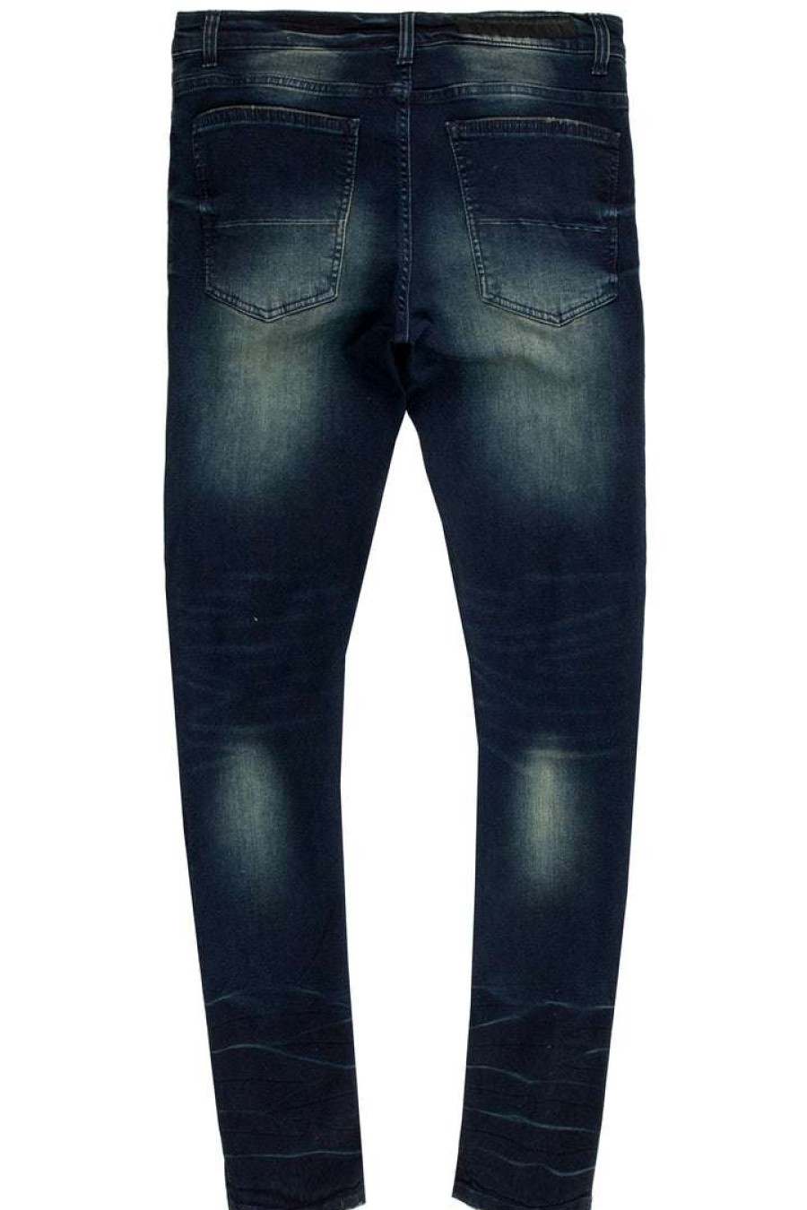 Mens * | Brand New Mens Jeans Cormac Printed Jean Blue