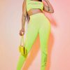 Womens * | Best Sale Womens Dresses Best Seller Sofie Matching Pant Set Neon Green