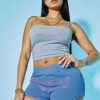 Womens * | Hot Sale Womens Short Sets Jessica Short Set Blue/Grey