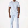 Mens * | Deals Mens Track Sets Dimitri T-Shirt/Trackpant Set Pale Blue