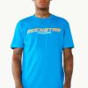 Mens * | Cheap Mens Tees Tops Brum Printed T-Shirt-Lt Blue Light Blue