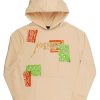 Mens * | Flash Sale Mens Hoodies & Sweatshirts Rae Graphic Hoodie Orange/Green