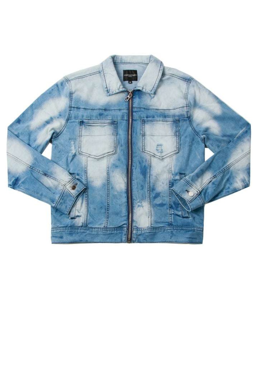 Mens * | Best Pirce Mens Denim Jackets Kenny Jacket-Medium Wash Blue