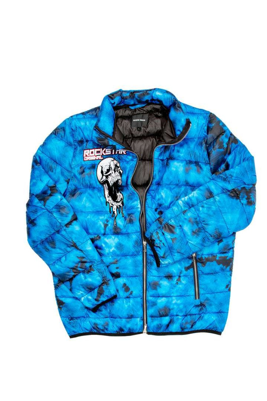 Mens * | Buy Mens Outerwear Freddy Puffer Jacket Blue