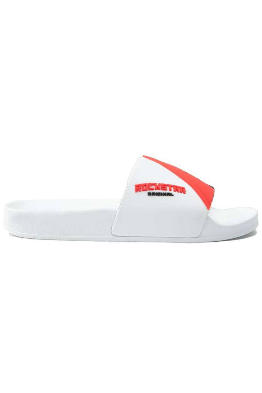 Mens * | Coupon Mens Accessories Marcellin Slides White