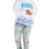 Womens * | Buy Mens Hoodies & Sweatshirts Pollock Hoodie Tops White