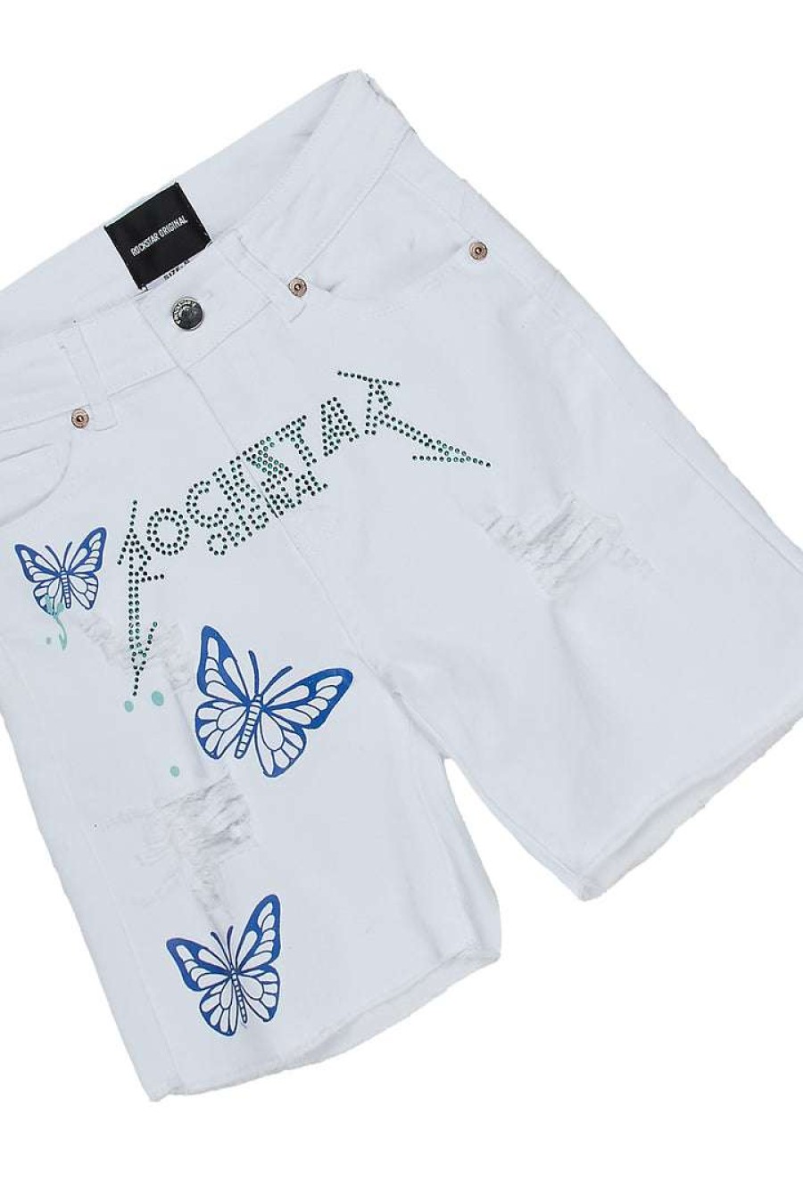 Womens * | Coupon Womens Shorts Indie Bermuda Short White