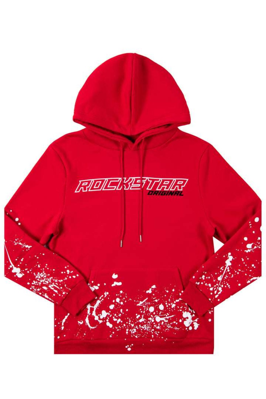 Mens * | Hot Sale Mens Hoodies & Sweatshirts Fidel Painter Hoodie ( ) Tops Red