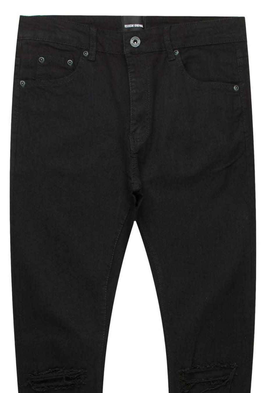 Womens * | Best Pirce Mens Jeans Oscar 5 Pocket Jean With Inseam Denim Black