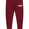 Mens * | Wholesale Mens Pants Boston Basic Jogger Track Sets Burgundy