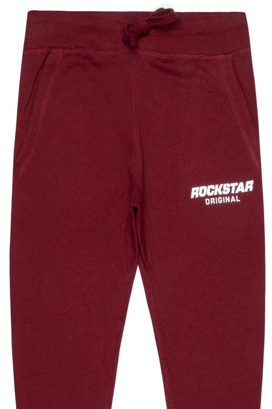 Mens * | Wholesale Mens Pants Boston Basic Jogger Track Sets Burgundy