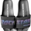 Kids * | New Boys Accessories Kids Xadrian Slides-Blk New Arrivals Black