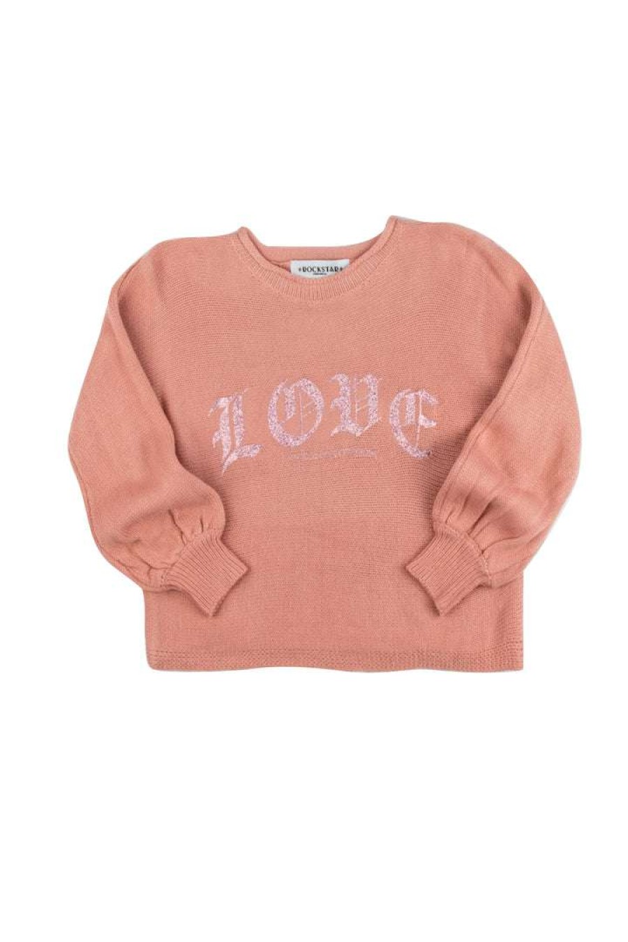 Kids * | Best Deal Girls Sweatshirts New Arrivals Girls Jemma Sweater Apricot