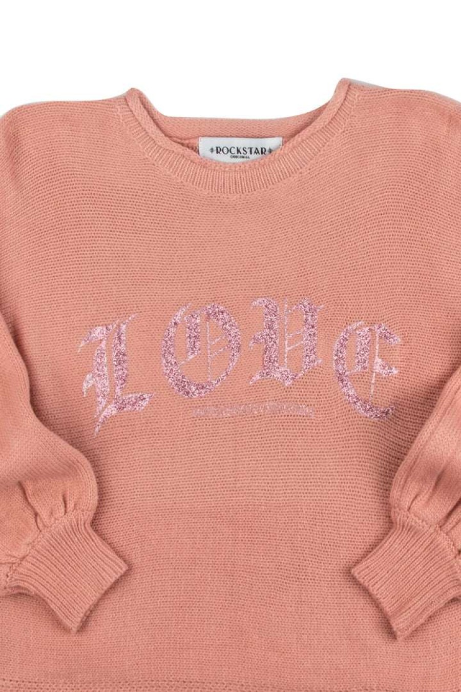 Kids * | Best Deal Girls Sweatshirts New Arrivals Girls Jemma Sweater Apricot