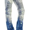 Mens * | Promo Mens Jeans Morray Stacked Flare Jean Blue