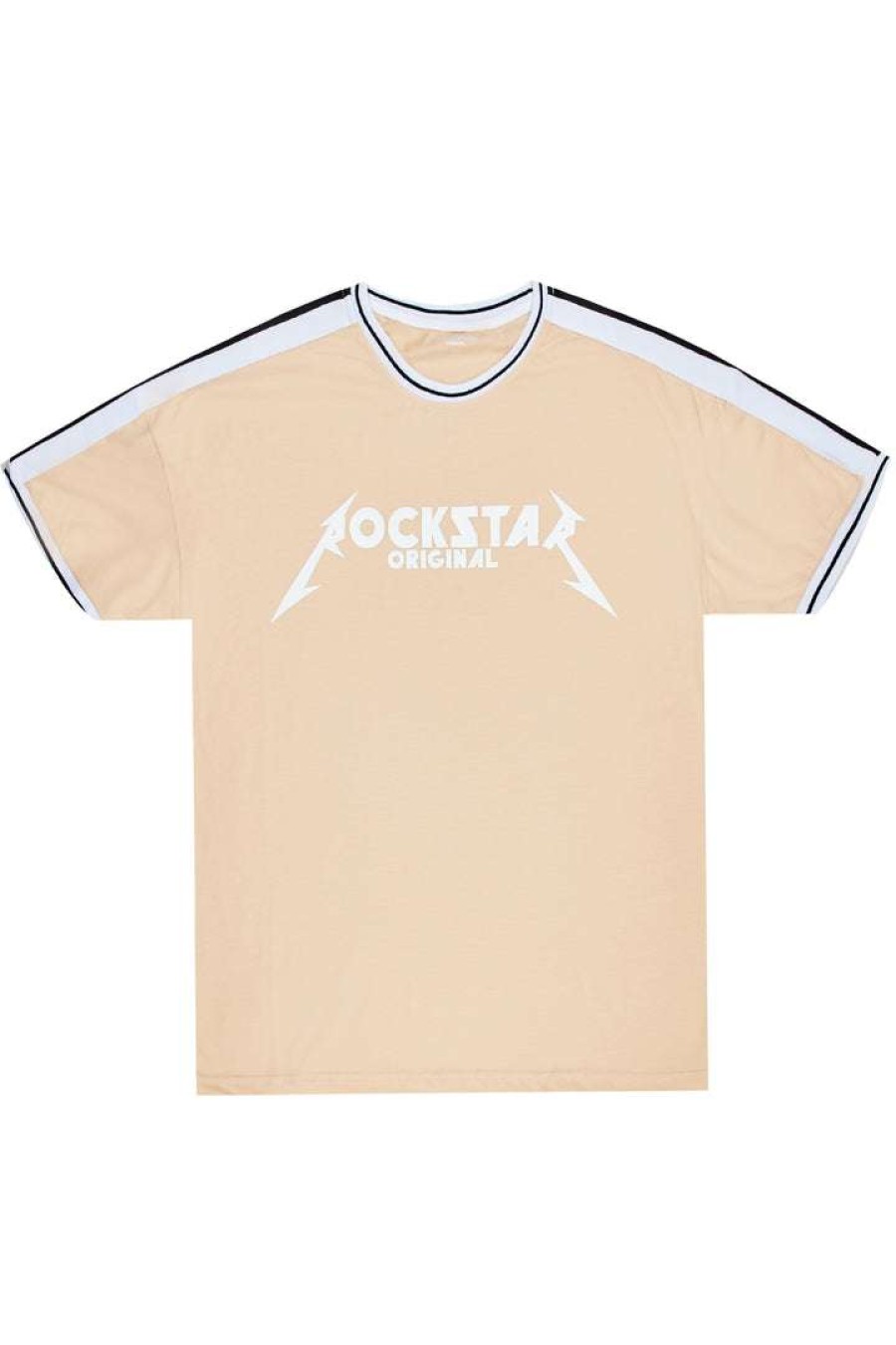 Mens * | Promo Mens Tees Rice Graphic T-Shirt Tops Beige