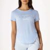 Womens * | Buy Womens Tees Best Seller Basic Noa Tee Baby Blue