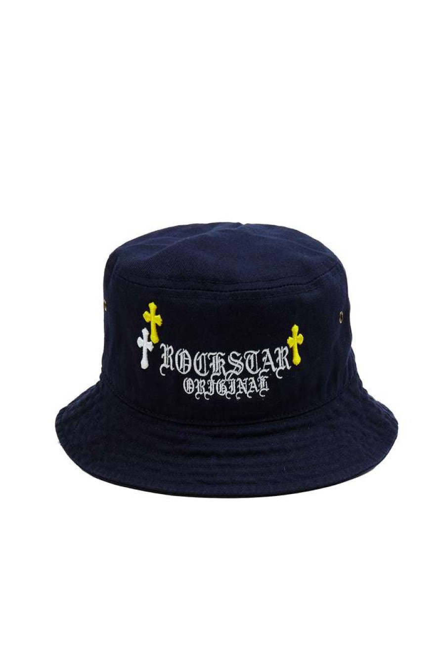 Mens * | Top 10 Mens Accessories Steez Bucket Hat Navy