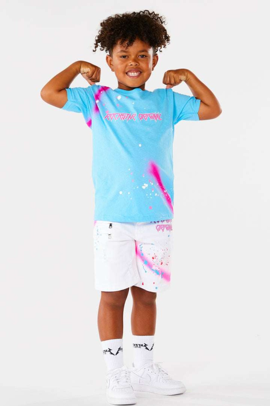 Kids * | Best Deal Boys Shorts Kids Maven Short New Arrivals Blue