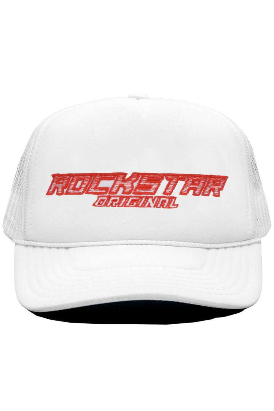 Kids * | Promo Boys Accessories New Arrivals Kids Brum Trucker Hat White