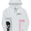 Mens * | Promo Mens Hoodies & Sweatshirts Billie Printed Hoodie White