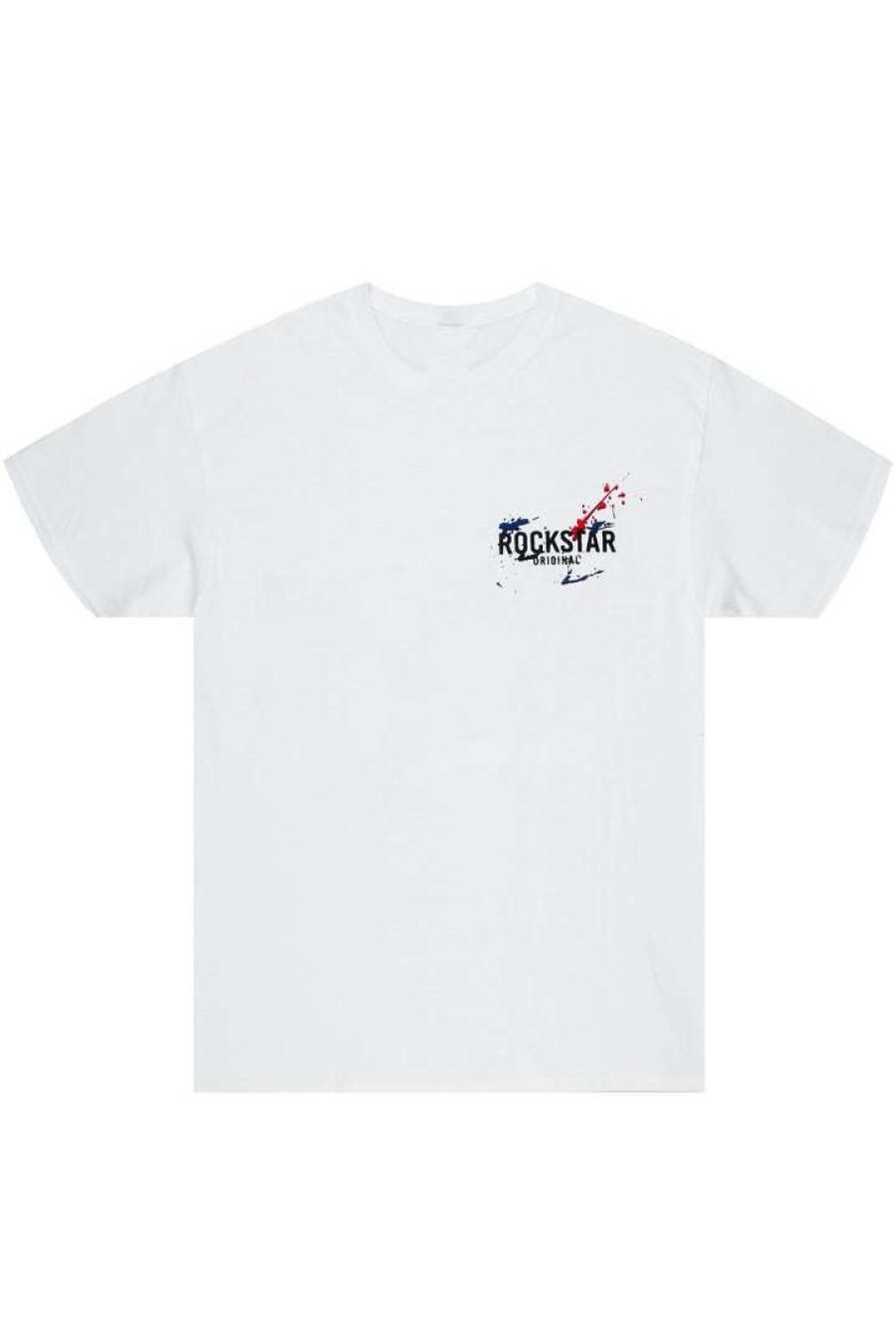 Mens * | Best Deal Mens Tees Kani Graphic T-Shirt White