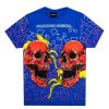 Mens * | Budget Mens Tees Aldi Graphic T-Shirt Tops Royal Blue