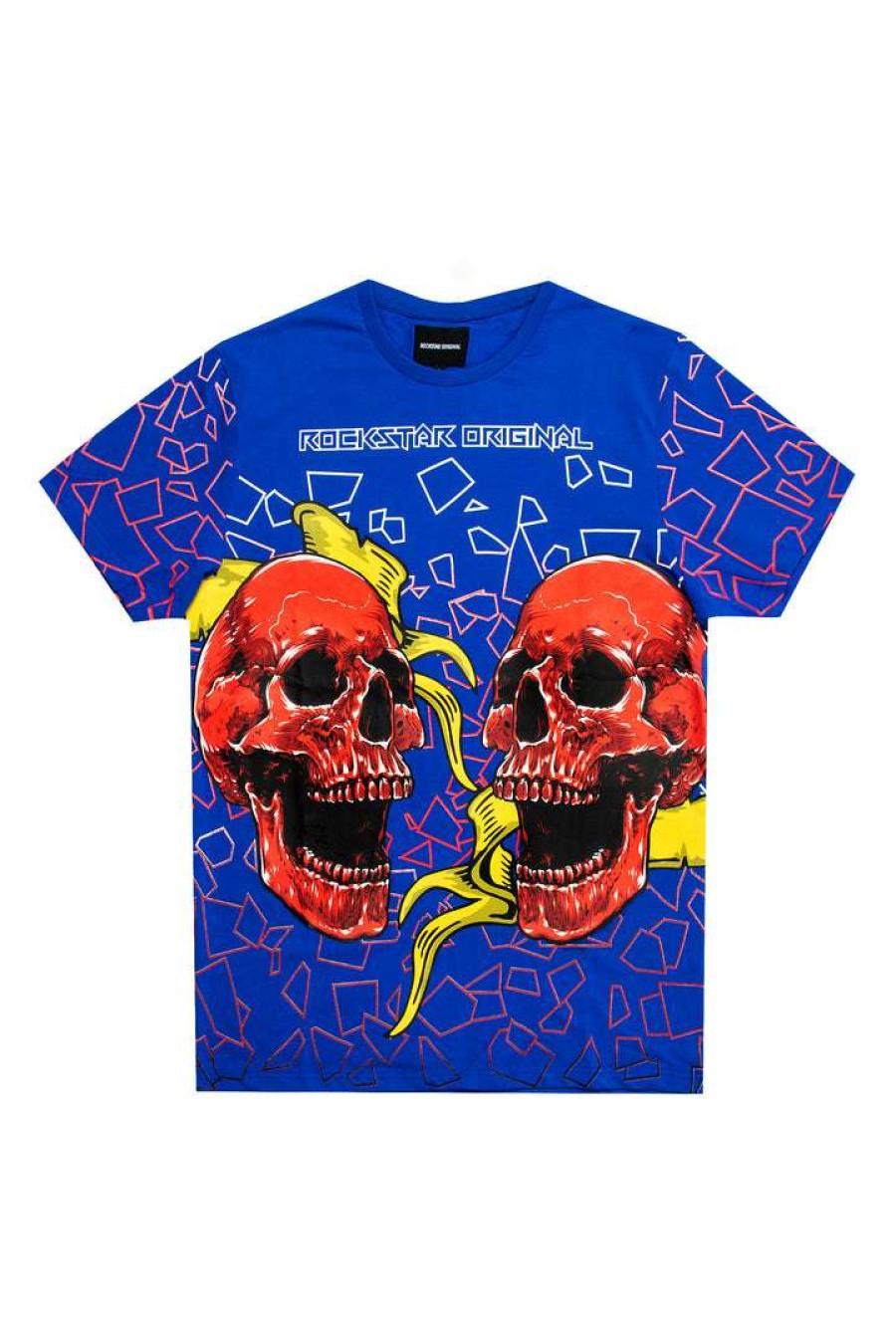 Mens * | Budget Mens Tees Aldi Graphic T-Shirt Tops Royal Blue