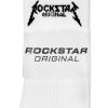 Kids * | Cheapest Boys Accessories Youth Rockband Logo Socks New Arrivals White