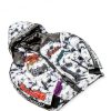 Kids * | Cheap Boys Outerwear Kids Giovan Jacket-Blk/Wht Black/White