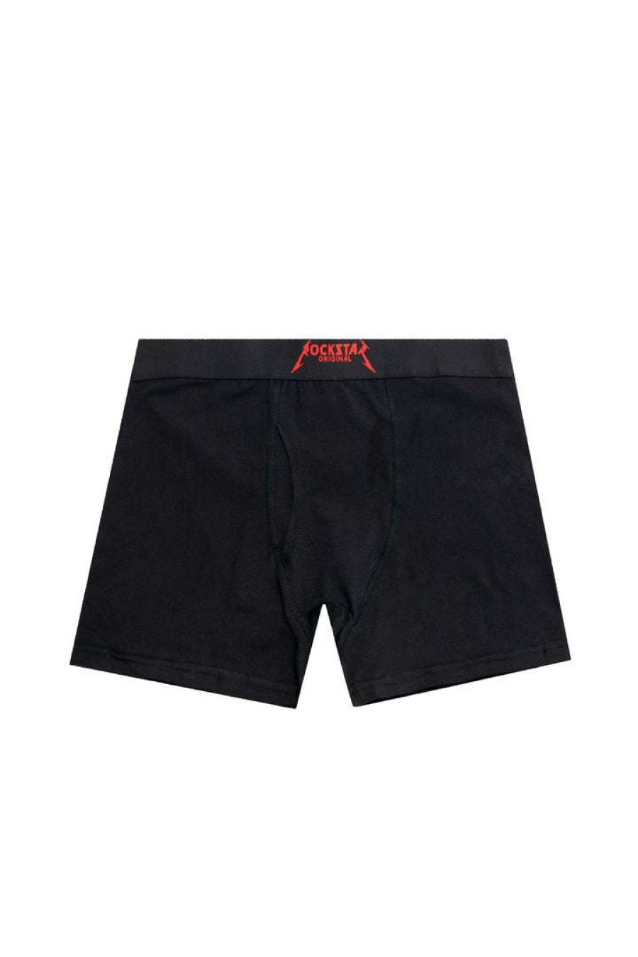 Kids * | Best Pirce Boys Accessories New Arrivals Kids Rockband Logo Underwear Black