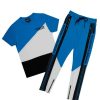 Mens * | Brand New Mens Track Sets Jalen T-Shirt Trackset Blue