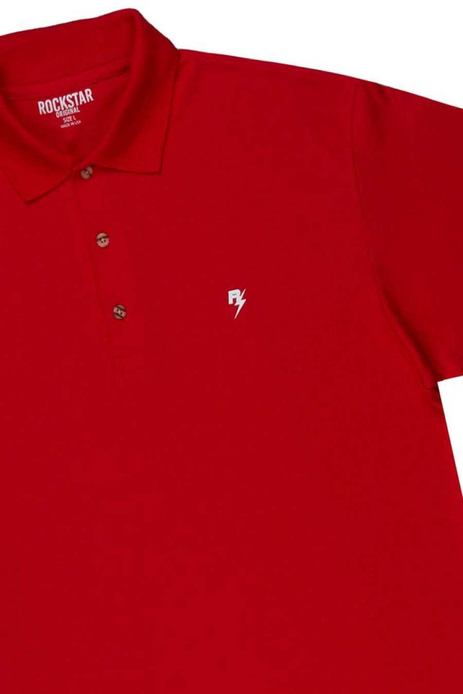 Mens * | Flash Sale Mens Knits Tops Vedra Polo T-Shirt Red