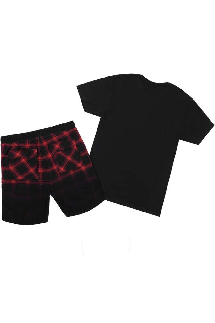 Mens * | Wholesale Mens Short Sets Jakobe Short Set Track Sets Black