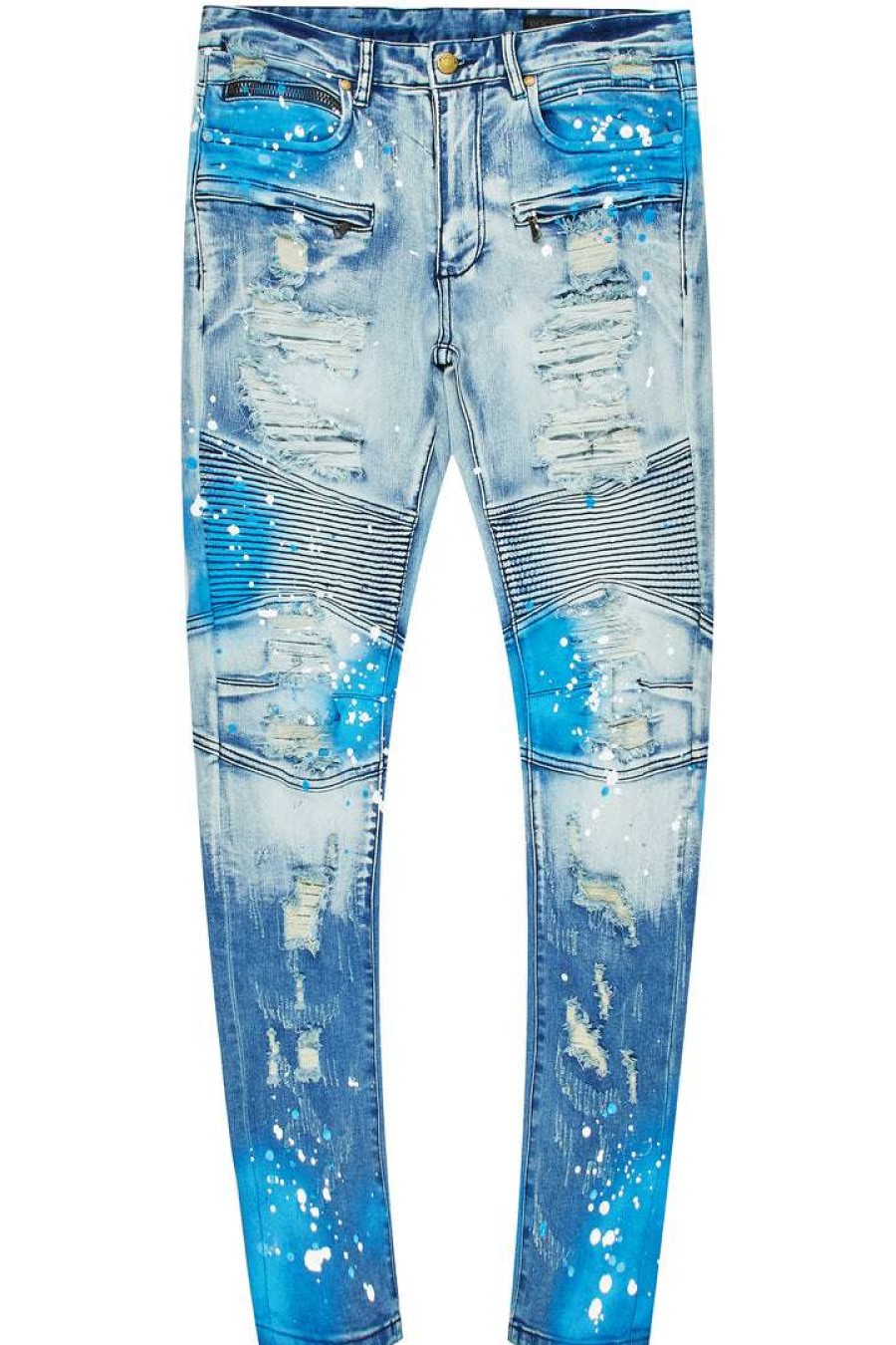 Mens * | Buy Mens Jeans Denim Demna Painter Jean Light Blue