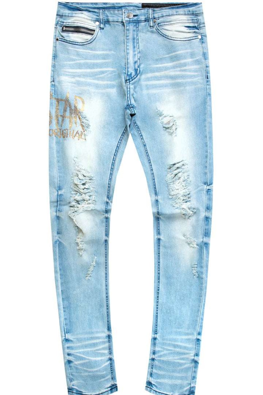 Mens * | Discount Mens Jeans Kellar Denim Jean Blue