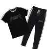 Mens * | Best Sale Mens Track Sets Moon T-Shirt Trackset Black