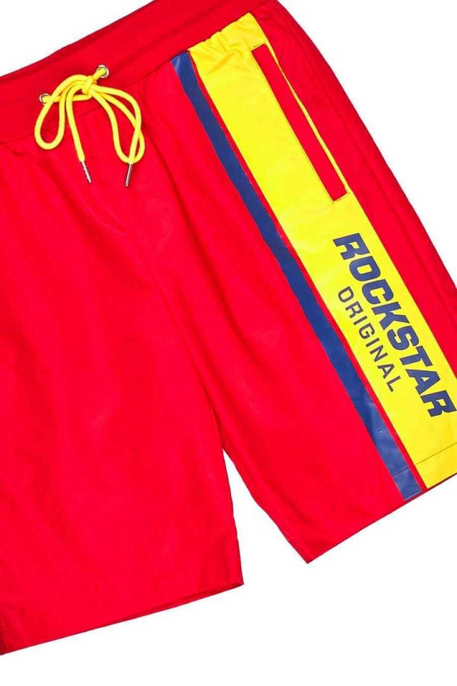 Mens * | Outlet Mens Short Sets Denzien Short Set Track Sets Red