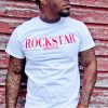 Mens * | Best Reviews Of Mens Tees Octavio Printed T-Shirt Tops White/Red