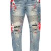 Mens * | Buy Mens Jeans Denim Kodak Biker Jean Red