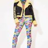 Womens * | Best Pirce Womens Jackets Best Seller Lia Jacket Black/Yellow