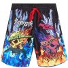 Mens * | Best Reviews Of Mens Swim Flare Swim Short Shorts Black