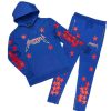 Mens * | New Mens Track Sets Dominic Graphic Trackset Royal Blue