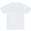 Mens * | Best Sale Mens Tees Vicario Graphic T-Shirt White/Orange