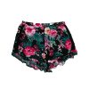 Womens * | Discount Womens Shorts Sariyah Crochet Trim Short Best Seller Black