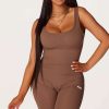 Womens * | Wholesale Womens Rompers & Jumpsuits Tatum Romper Taupe